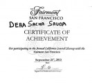 Coastal clean up Appriciation Certificate