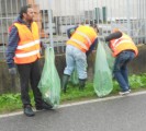 Volunteers Cleaning city